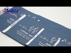 Manchette confortable PU Brown M1575A NIBP du tube unique 34-43cm